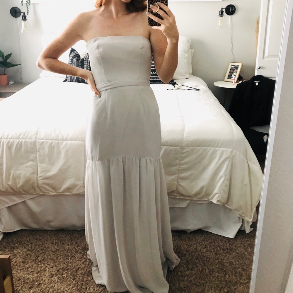 Floor length dress